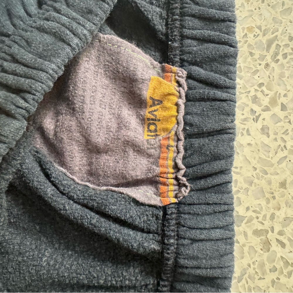 Aviator Nation Black Joggers with Yellow and Red Accents - Picture 2 of 4